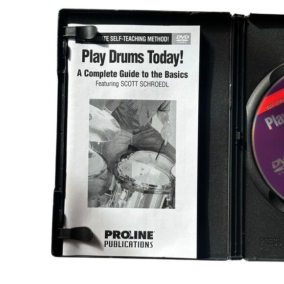 Play Drums Today Instructional DVD Proline Publications - Picture 5 of 6